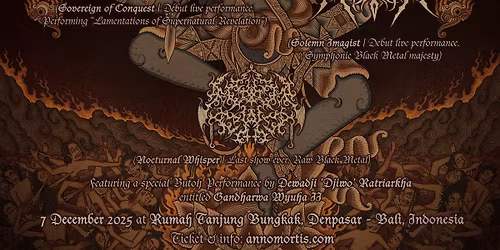 Anno Mortis Live 2025 - The Trident Gathering of Death and Darkness