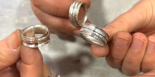Silver Jewellery Making - Spinning Rings