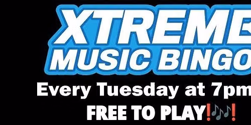 XTREME MUSIC BINGO @ UBC on Tuesday\ud83e\udd18