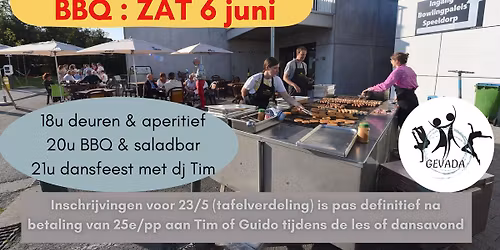 Gevada's zomerse BARBECUE zat 6 juni