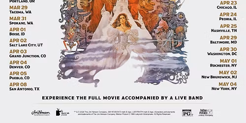 Jim Hensons Labyrinth in Concert at Usher Hall