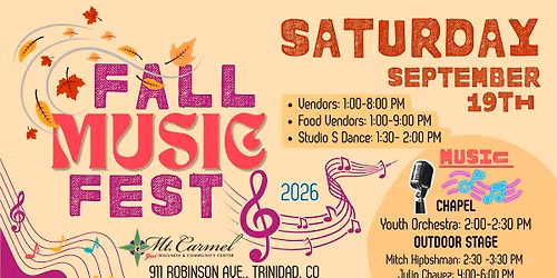 Fall Music Fest 2026
