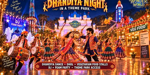 Chennai's First-Ever Dhandiya Night in a Theme Park