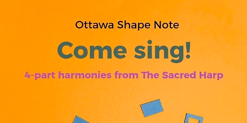 Sacred Harp Singing for June 28