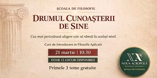 CURS DRUMUL CUNOAȘTERII DE SINE