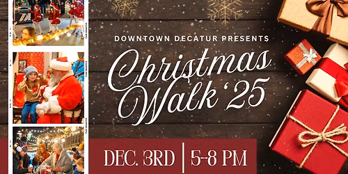 Downtown Decatur Christmas Walk 2025