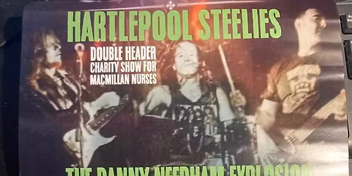 Macmillan Charity Night w Danny Needham Explosion+Stan The Band organised by Ray Macdonald and \u00a310