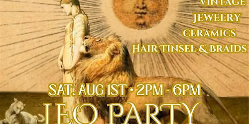 Leo Party- Food Drive & Vendor Market