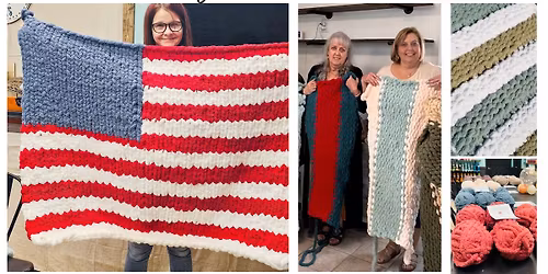 Chunky Yarn Blanket Workshop