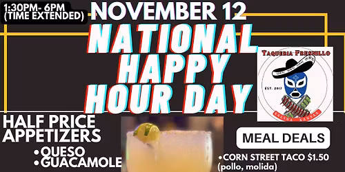 National Happy Hour Day