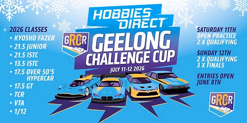 2026 Hobbies Direct Geelong Challenge Cup 