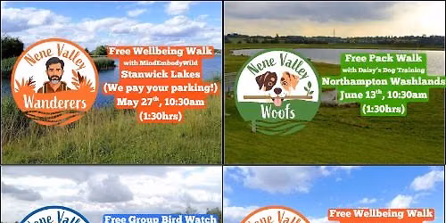Nene Valley WATCHERS (June - Midweek) - Free Group Bird Watch