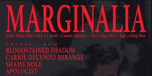 Marginalia Noise & Experimental Fest