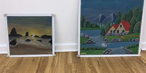 Painted Window Screen Workshop July 25th