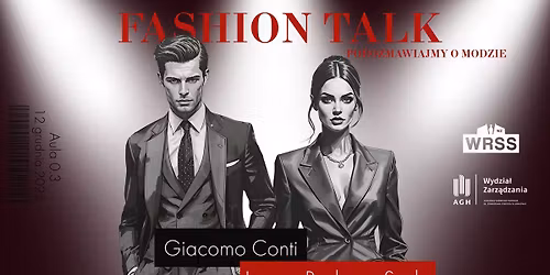 FASHION TALK - Giacomo Conti x Iwona Radwan-Sado