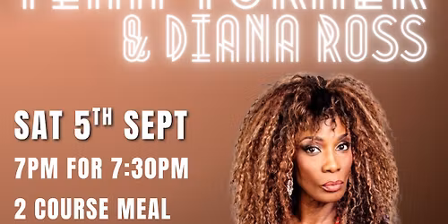 Janet Jaye as Tina Turner & Diana Ross 