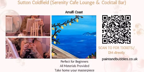 Paint and Sip Sutton Coldfield Amalfi Coast