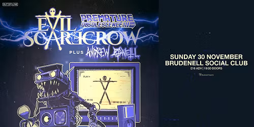 Evil Scarecrow - Premature Obsolescence Tour - Leeds