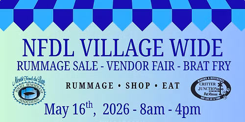 K9 BRAT FRY- RUMMAGE SALE-VENDOR FAIR