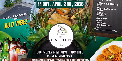 Fish Fry and Karaoke in the Garden 