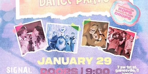 1\/30 Larger Than Life - Disney DJ Dance Party - at Cafe Eleven in St. Augustine!