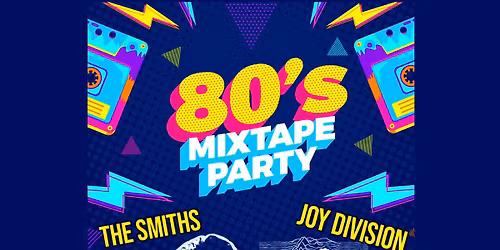 80's Mixtape @ The Garden Amphitheater The Smiths-Joy Division-The Cult-80's Cover band-