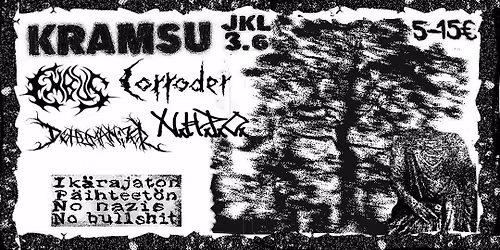 EMBUS (EST), CORRODER, DEHUMANIZER, N.H.P.O. @ KRAMSU 03.06.2026