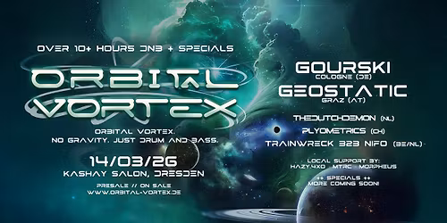 ORBITAL VORTEX | Drum and Bass | Gourski, Geostatic, ...