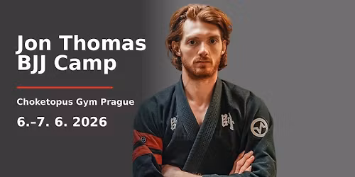 Jonathan Thomas Gi BJJ kemp v Praze!