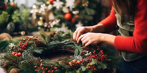 Christmas Wreath Making Workshop with Emma