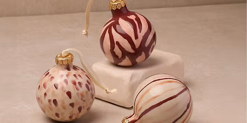 Ornament Trio: Hand-Painting Workshop with Julia Lipovsky