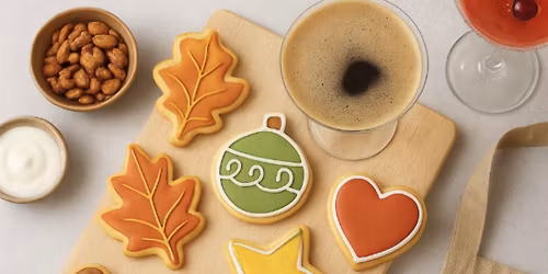 Sugar & Shaken: An Evening of Royal Icing Cookie Flooding & Martini Making