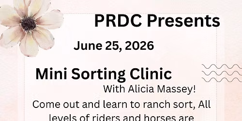 Mini Sorting Clinic with Alicia Massey