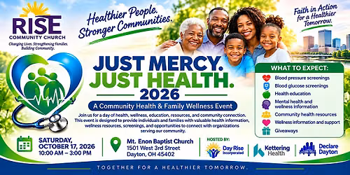 JUST MERCY. JUST HEALTH 2026