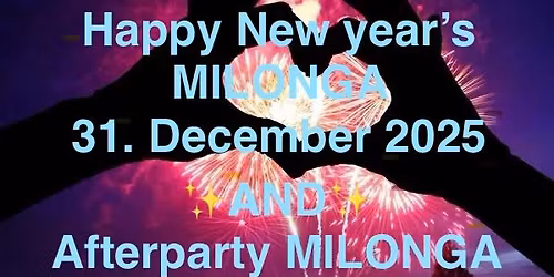 MILONGA de LA LUNA \u2764\ufe0fThe Cosy New Year\u2019s Milonga Event\u2764\ufe0f Feat. TDj \ud83d\udc7d
