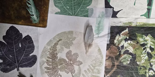Autumn Gel Plate Printing Workshop and Walk - Woolley Firs, Friday 25 September