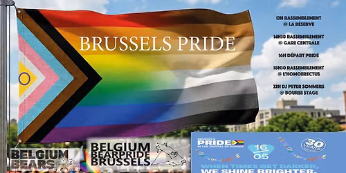 Brussels Pride with the Bears