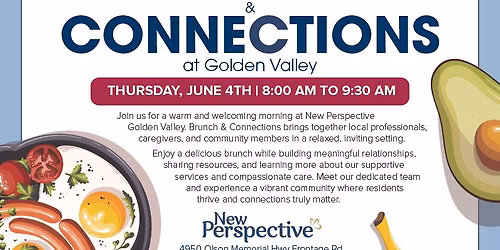 Brunch & Connections at New Perspective Golden Valley
