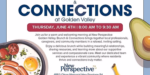 Brunch & Connections at New Perspective Golden Valley