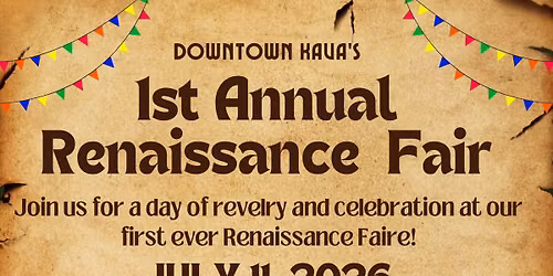 DOWNTOWN KAVA RENAISSANCE FAIRE