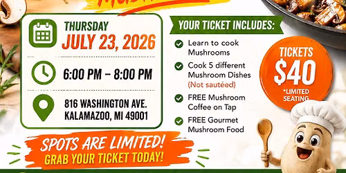 Gourmet Mushroom Cooking Class