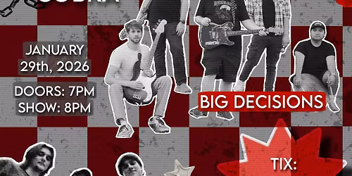 Venue: Collective Ex | Big Decisions | Speak Easy