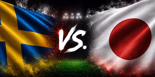 Sverige vs Japan p\u00e5 Summer Garden