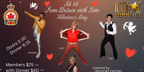 Valentine's Day Dinner & Show!