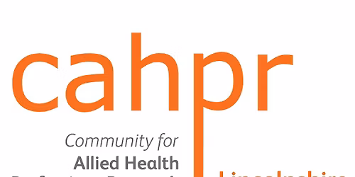 CAHPR Lincolnshire AHP Research Forum