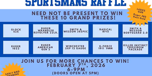 Sportsman\u2019s Raffle