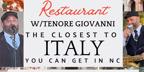 Nonna\u2019s with their Marinada and Giovanni with his Serenada on the 18th a Tuesday Night!