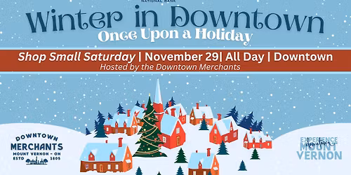 Downtown Mount Vernon Shop Small Saturday