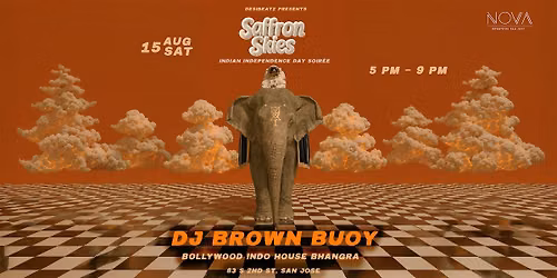 SAFFRON SKIES | India\u2019s 80th Independence Day Soir\u00e9e at NOVA