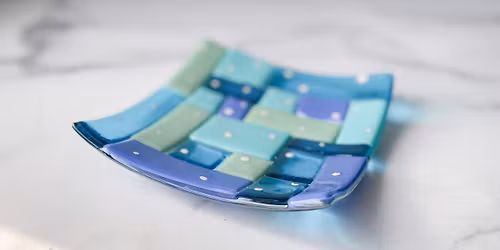 01\/12 Glass Fusing: Winter Dish